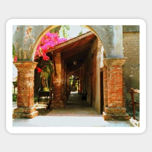 Mission San Juan Capistrano California 1 Sticker